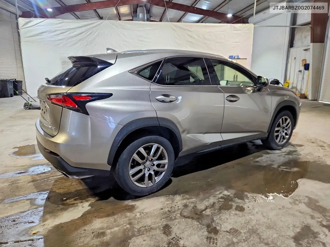 2016 Lexus Nx 200T Base VIN: JTJBARBZ0G2074469 Lot: 60181516