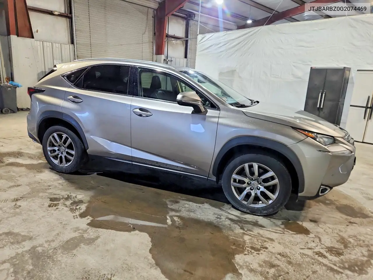 2016 Lexus Nx 200T Base VIN: JTJBARBZ0G2074469 Lot: 60181516