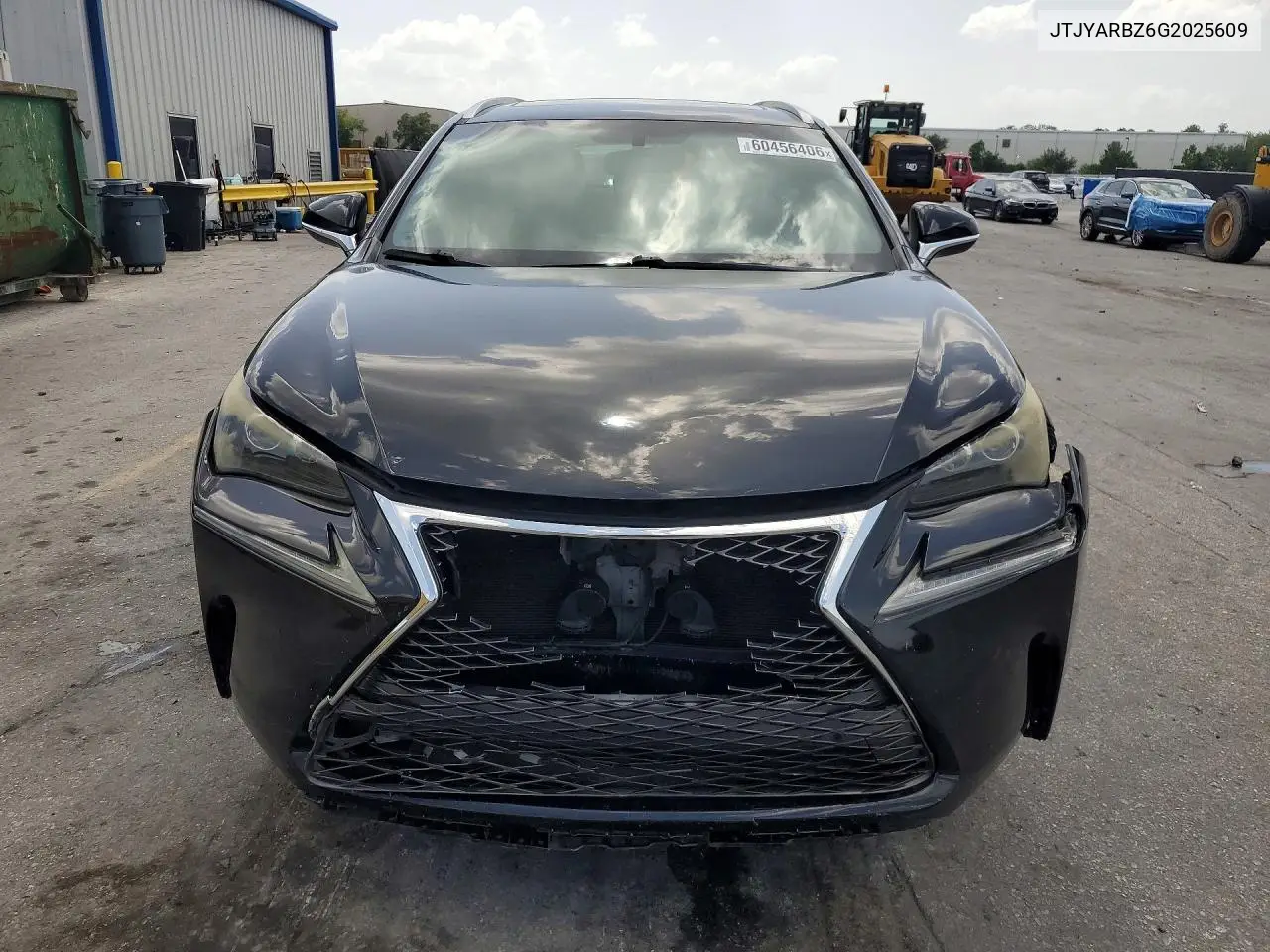 2016 Lexus Nx 200T F Sport VIN: JTJYARBZ6G2025609 Lot: 60456406