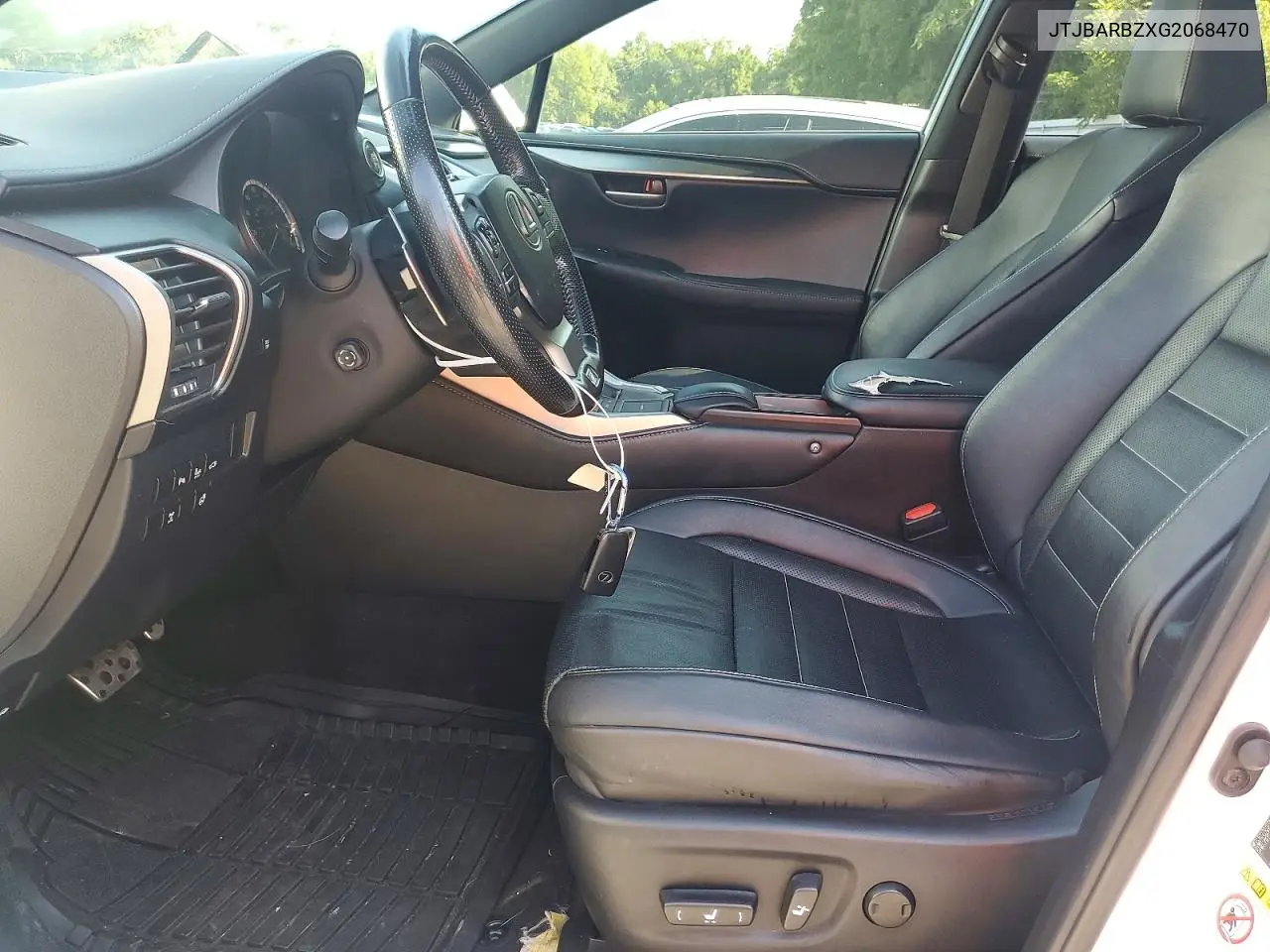 2016 Lexus Nx 200T F Sport VIN: JTJBARBZXG2068470 Lot: 60852666