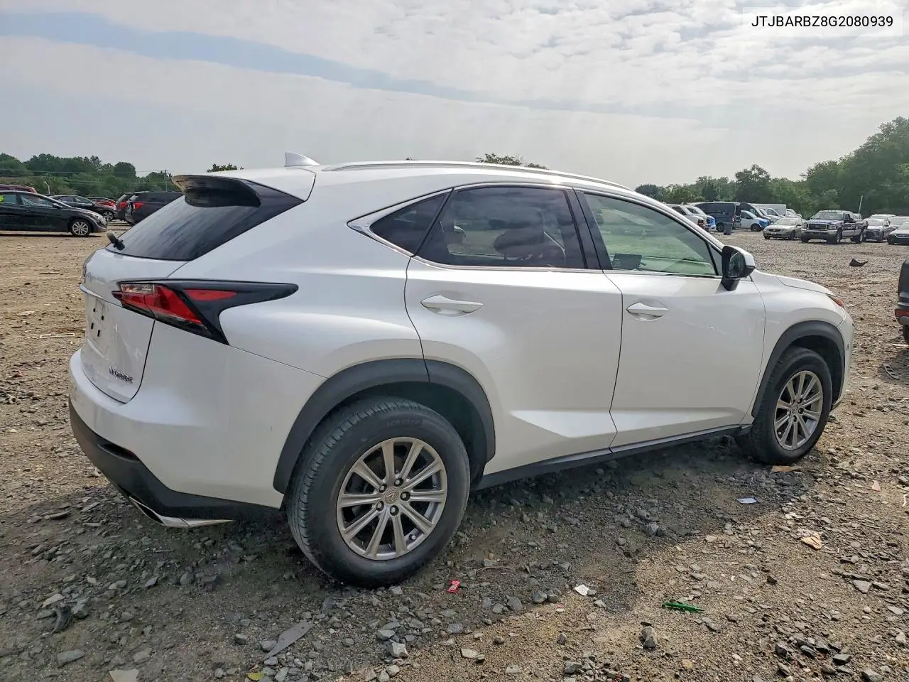 2016 Lexus Nx 200T Base VIN: JTJBARBZ8G2080939 Lot: 61508976