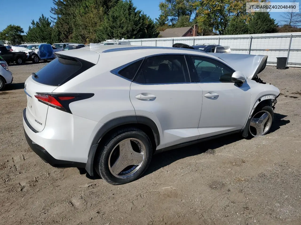 JTJBARBZ4G2048490 2016 Lexus Nx 200T Base