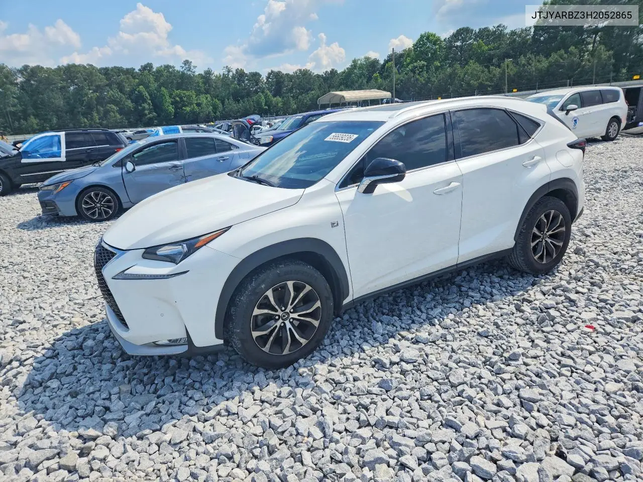 2017 Lexus Nx 200T F Sport VIN: JTJYARBZ3H2052865 Lot: 56609236