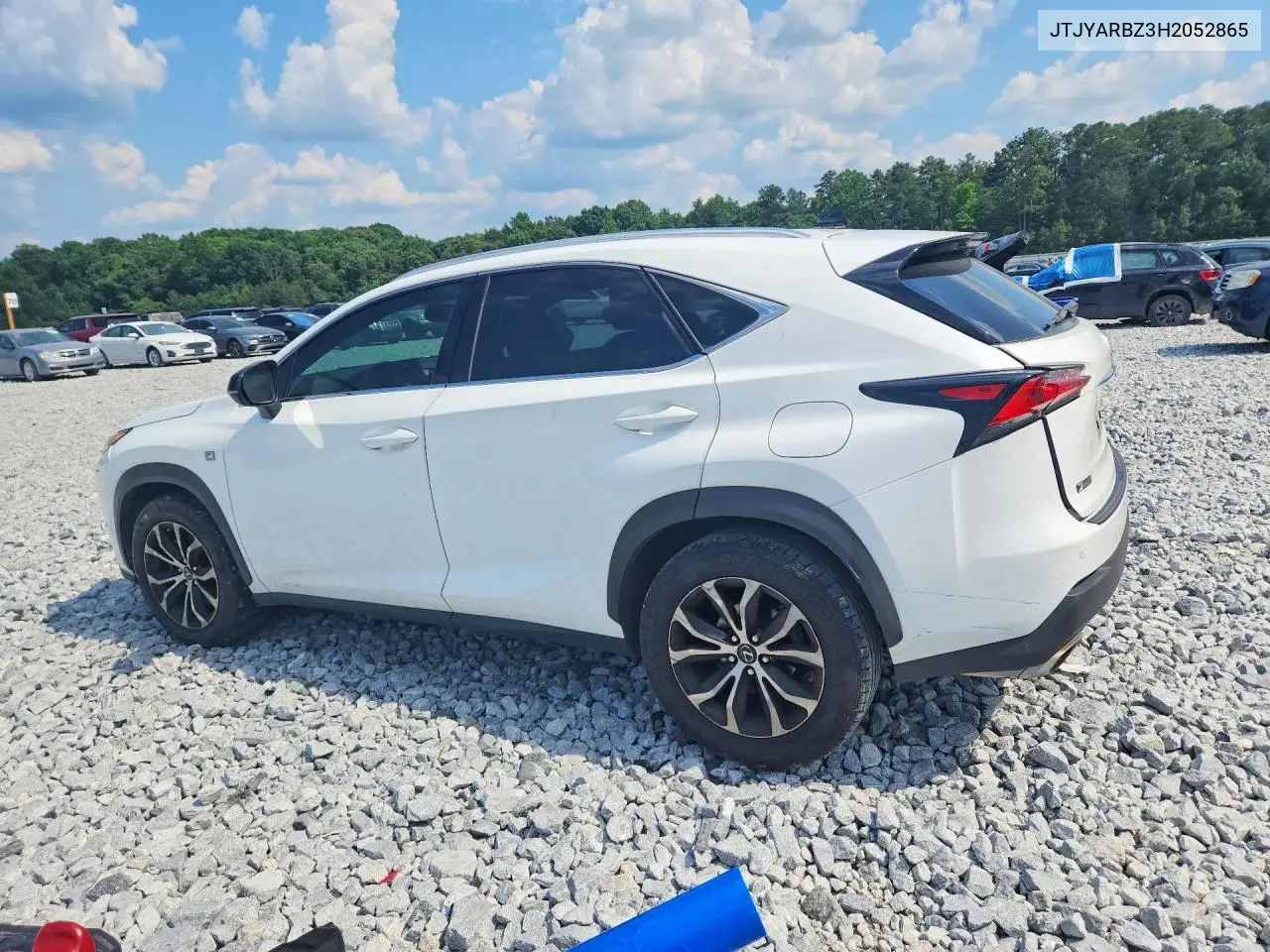 2017 Lexus Nx 200T F Sport VIN: JTJYARBZ3H2052865 Lot: 56609236