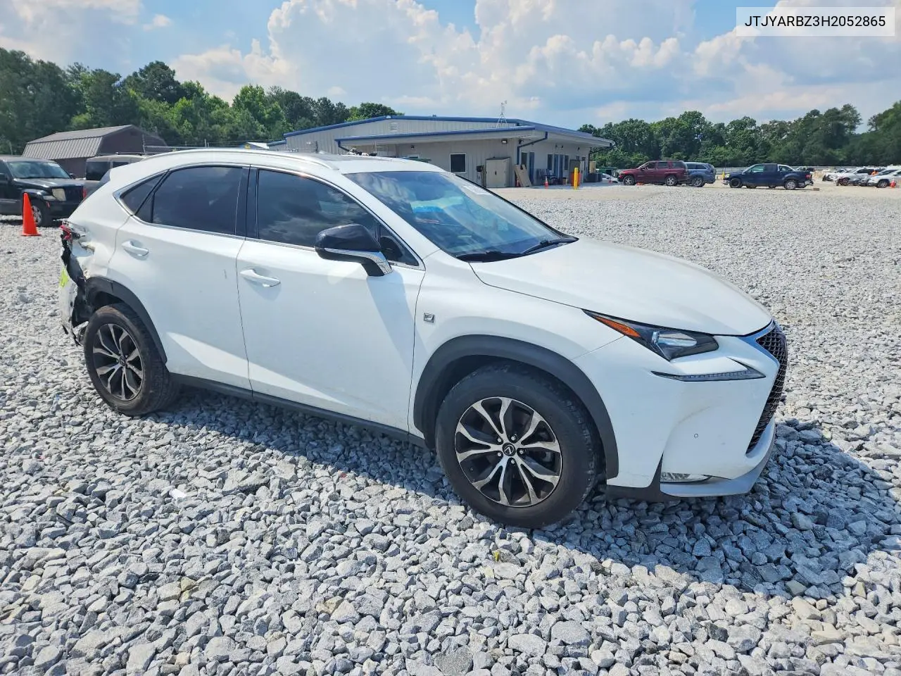 2017 Lexus Nx 200T F Sport VIN: JTJYARBZ3H2052865 Lot: 56609236