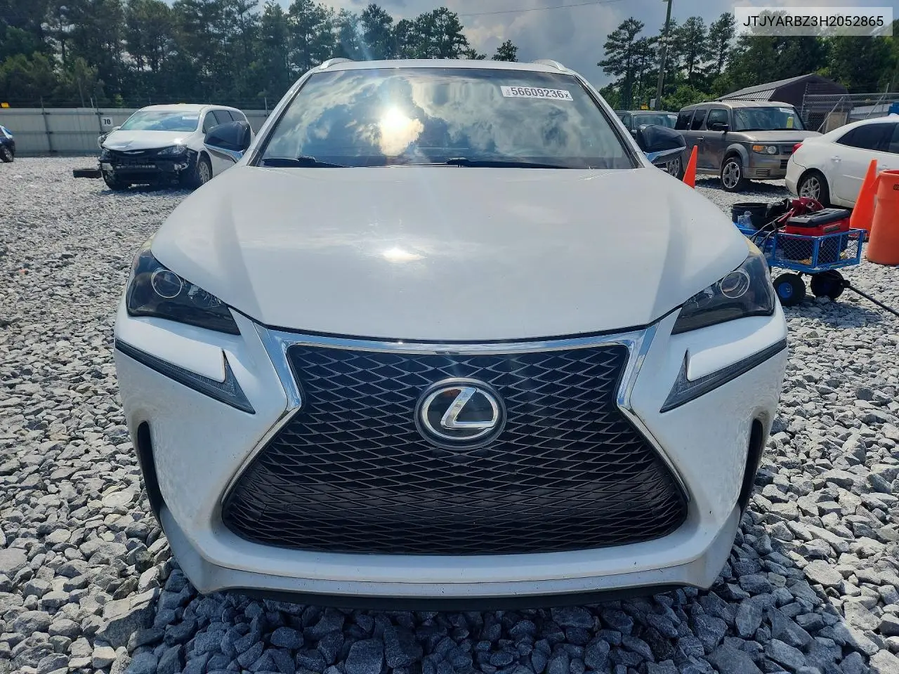 2017 Lexus Nx 200T F Sport VIN: JTJYARBZ3H2052865 Lot: 56609236