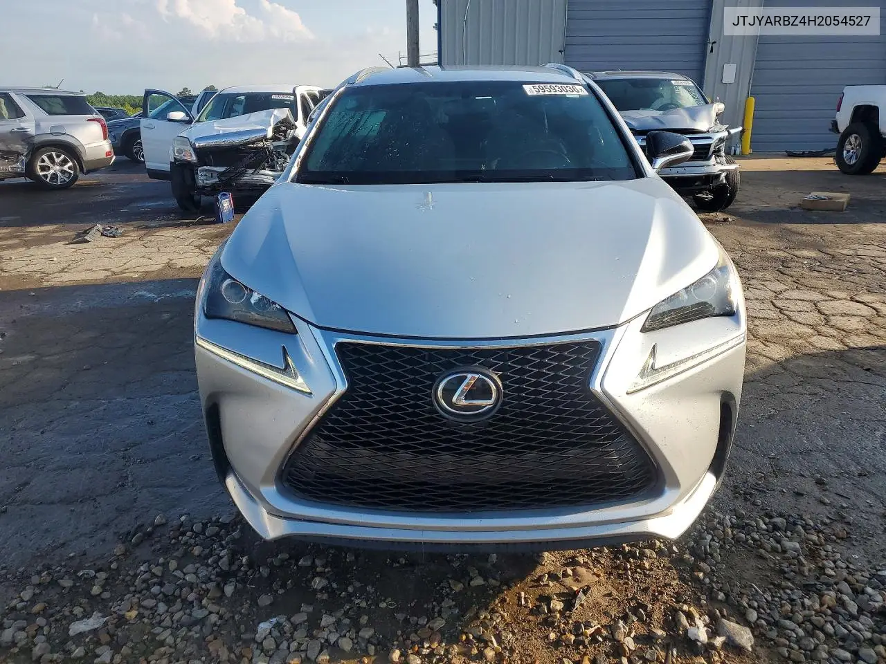 2017 Lexus Nx 200T F Sport VIN: JTJYARBZ4H2054527 Lot: 59593036