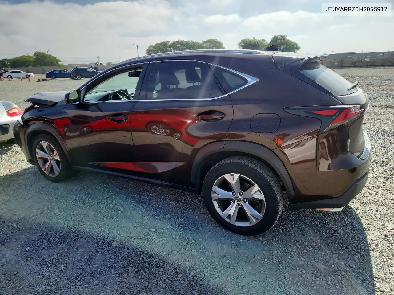 2017 Lexus Nx 200T Base VIN: JTJYARBZ0H2055917 Lot: 59980466