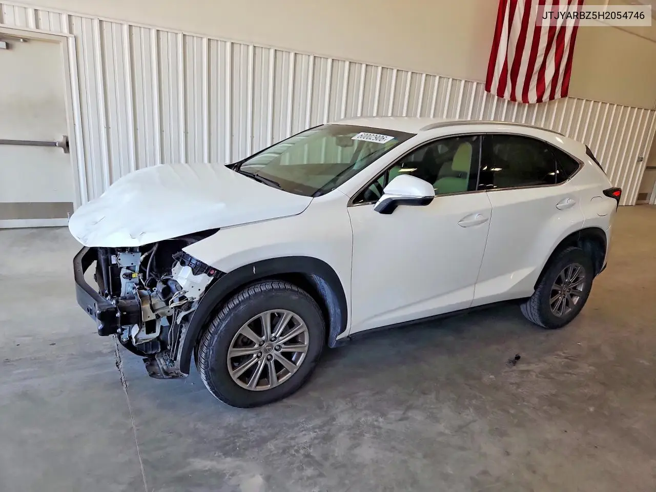 2017 Lexus Nx 200T Base VIN: JTJYARBZ5H2054746 Lot: 60002906
