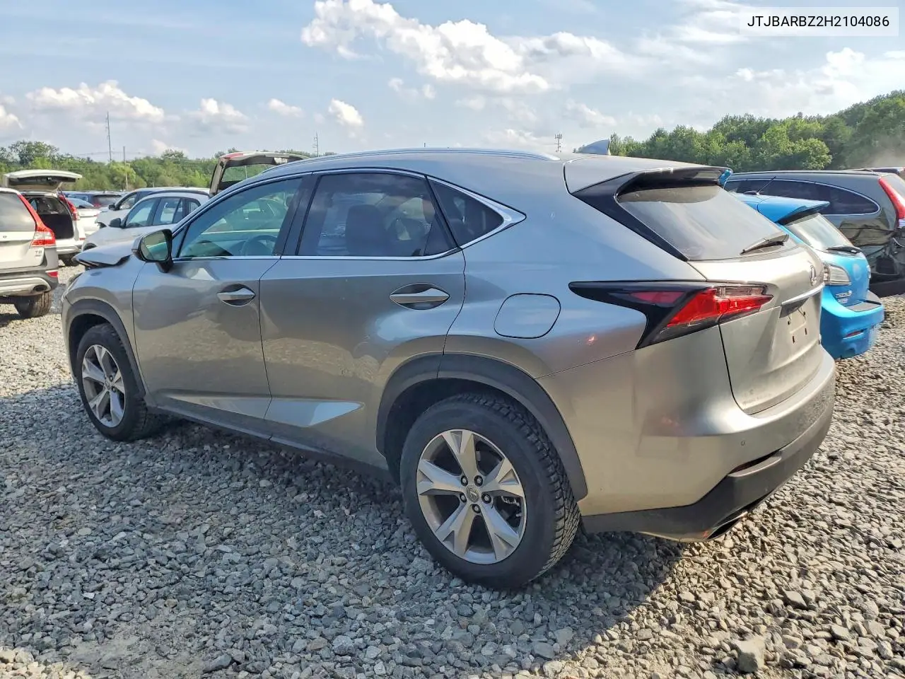 2017 Lexus Nx 200T Base VIN: JTJBARBZ2H2104086 Lot: 60262336