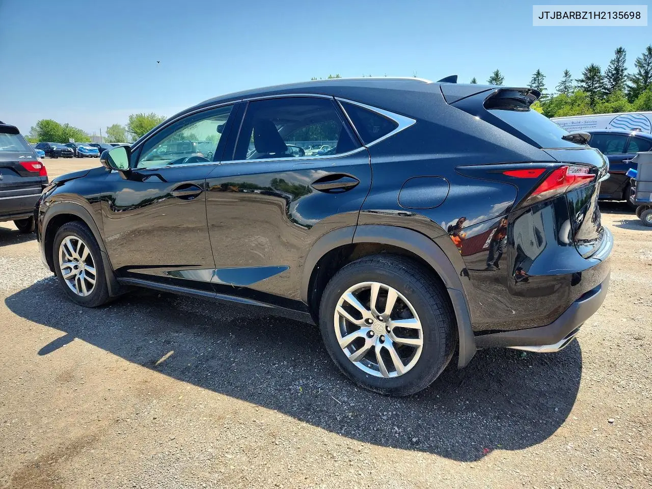2017 Lexus Nx 200T VIN: JTJBARBZ1H2135698 Lot: 60620486