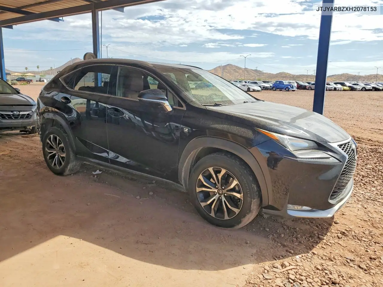 2017 Lexus Nx 200T F Sport VIN: JTJYARBZXH2078153 Lot: 60709816