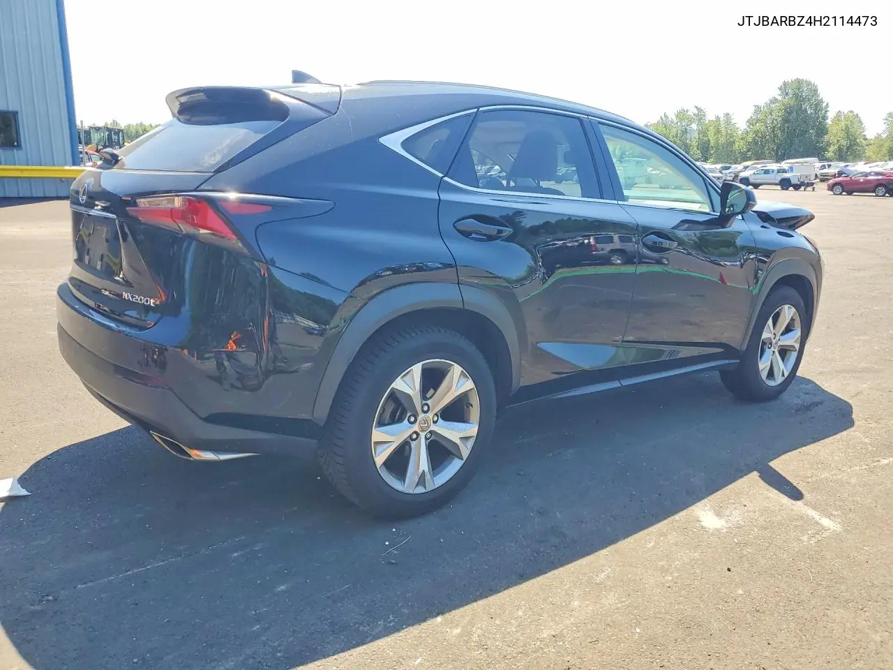 2017 Lexus Nx 200T Base VIN: JTJBARBZ4H2114473 Lot: 61161886