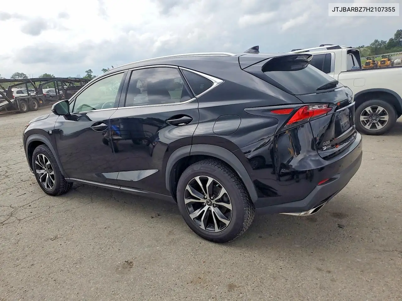 2017 Lexus Nx 200T F Sport VIN: JTJBARBZ7H2107355 Lot: 61202766