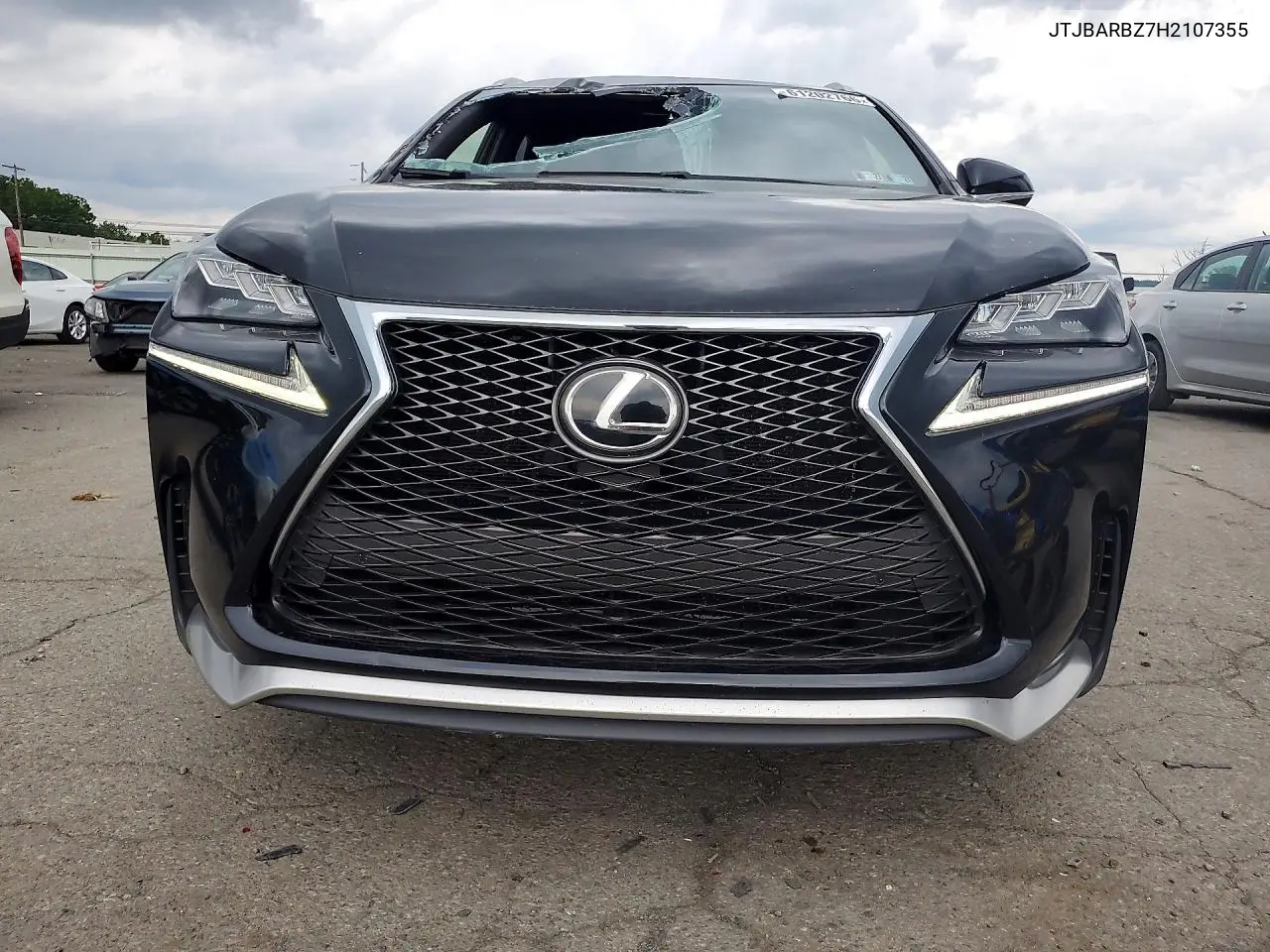 2017 Lexus Nx 200T F Sport VIN: JTJBARBZ7H2107355 Lot: 61202766