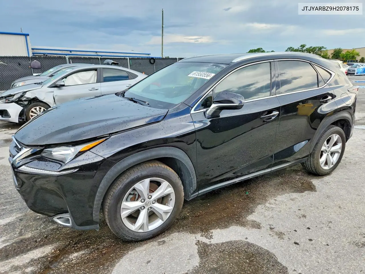 2017 Lexus Nx 200T Base VIN: JTJYARBZ9H2078175 Lot: 61550556