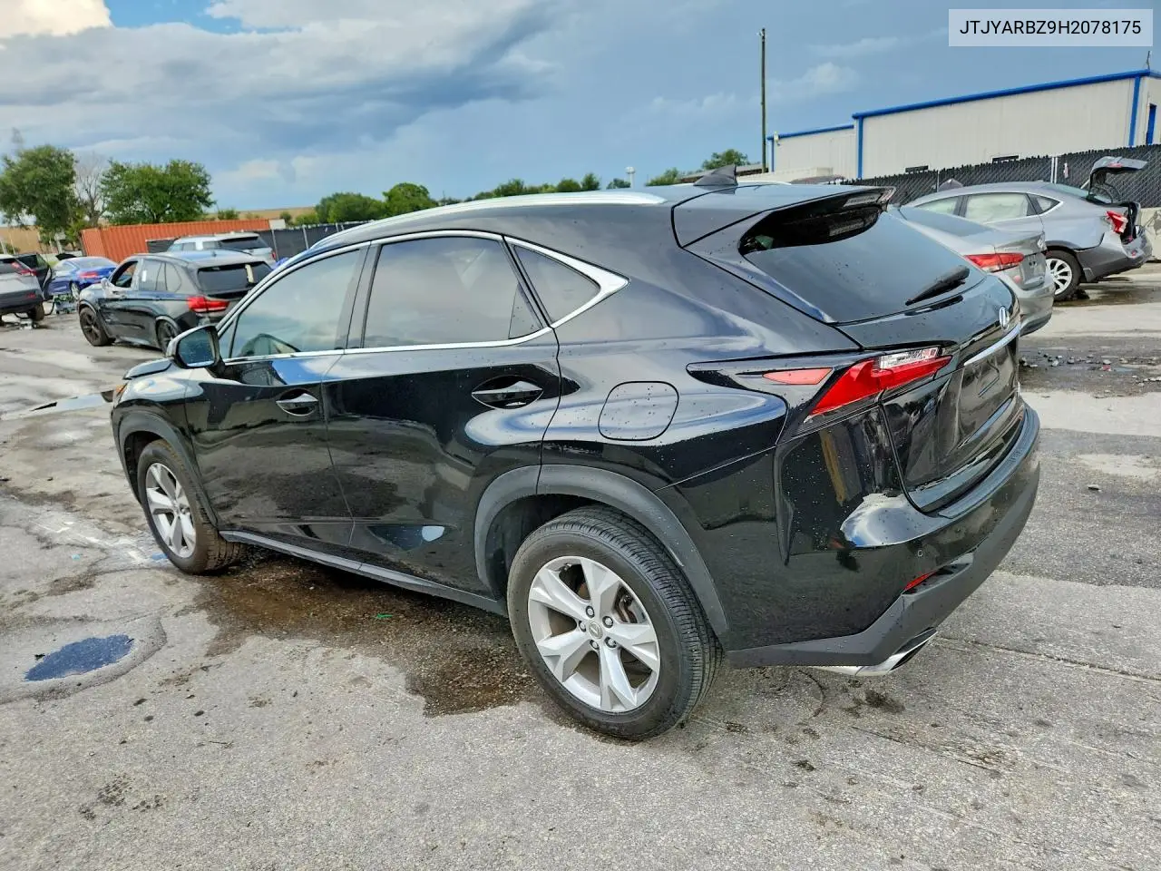 2017 Lexus Nx 200T Base VIN: JTJYARBZ9H2078175 Lot: 61550556