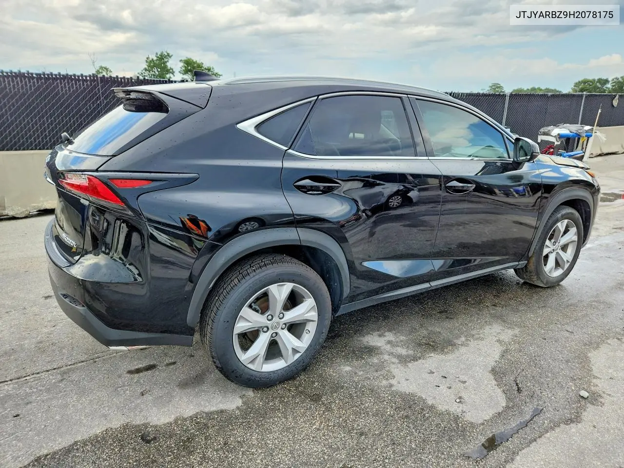 2017 Lexus Nx 200T Base VIN: JTJYARBZ9H2078175 Lot: 61550556