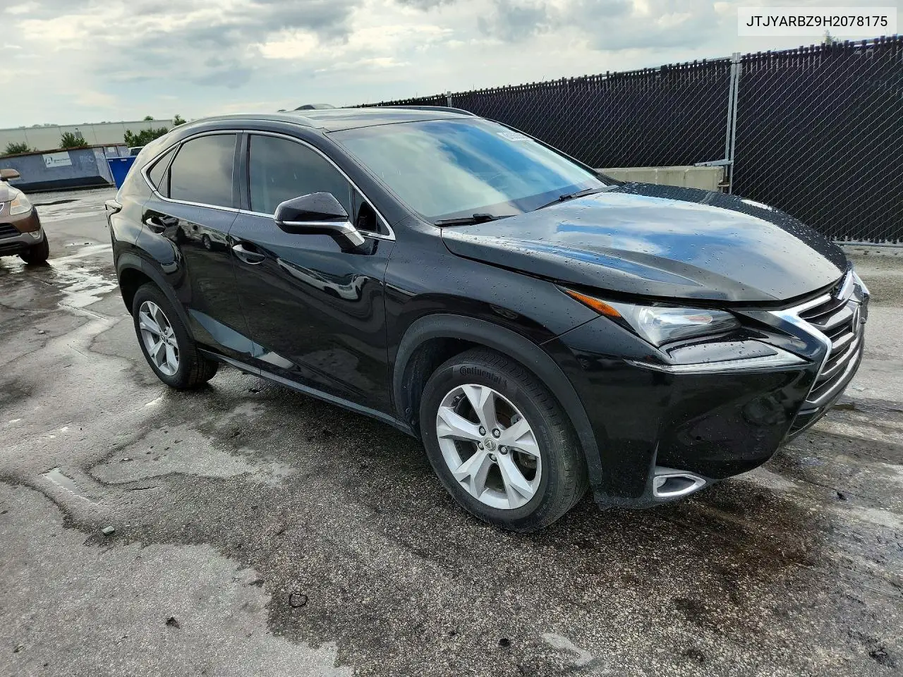 2017 Lexus Nx 200T Base VIN: JTJYARBZ9H2078175 Lot: 61550556