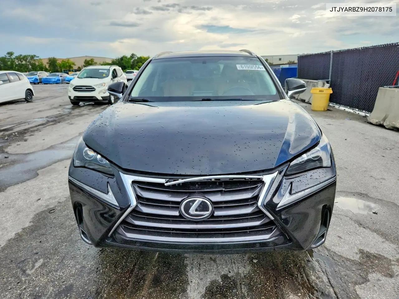 2017 Lexus Nx 200T Base VIN: JTJYARBZ9H2078175 Lot: 61550556