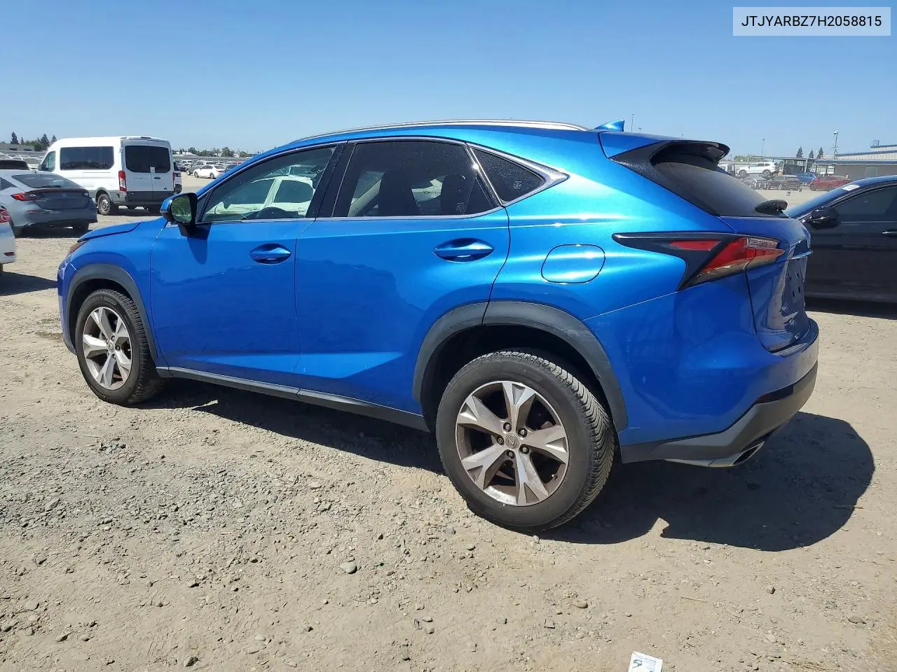 2017 Lexus Nx 200T Base VIN: JTJYARBZ7H2058815 Lot: 61752536