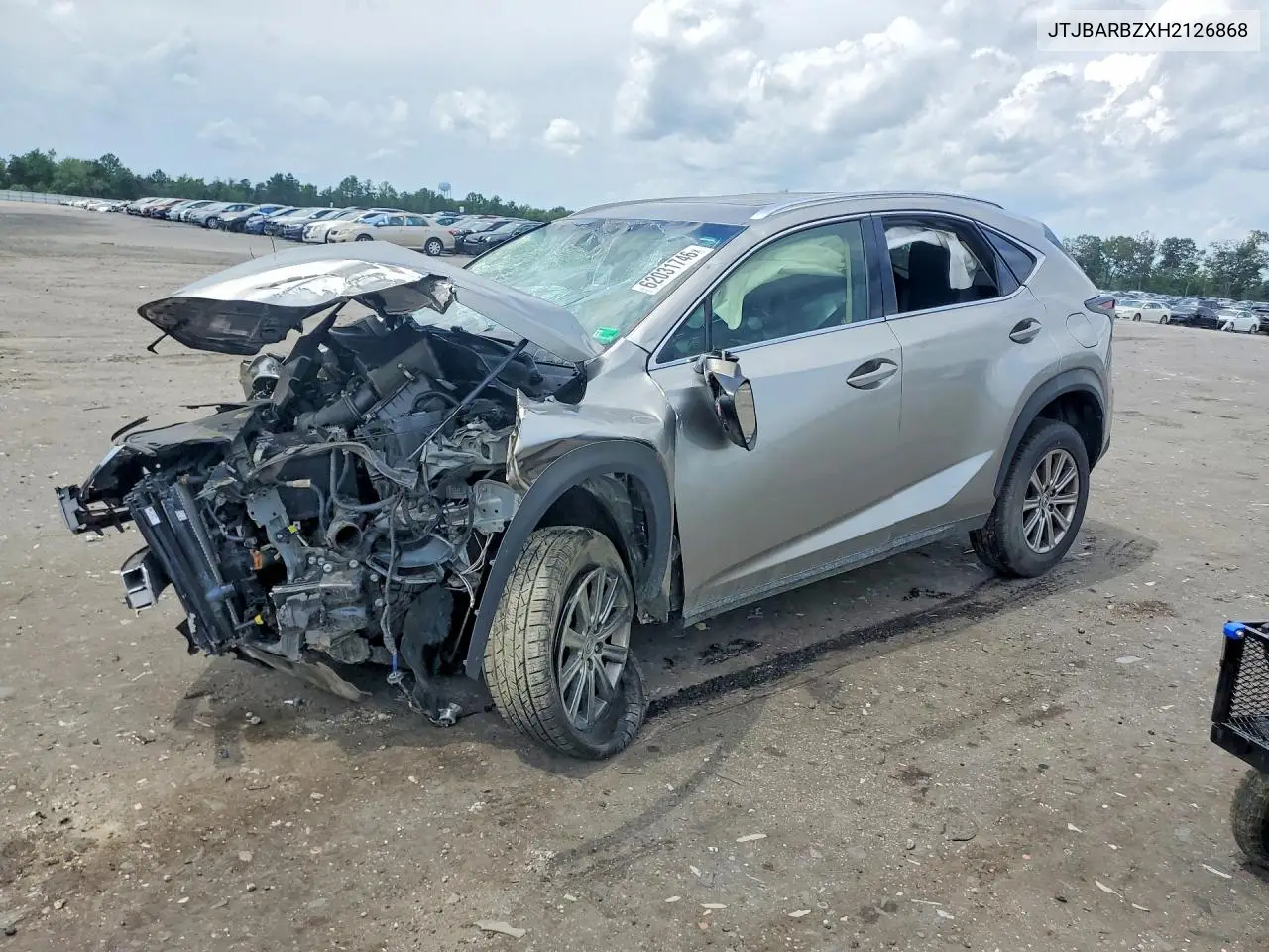2017 Lexus Nx 200T Base VIN: JTJBARBZXH2126868 Lot: 62031746