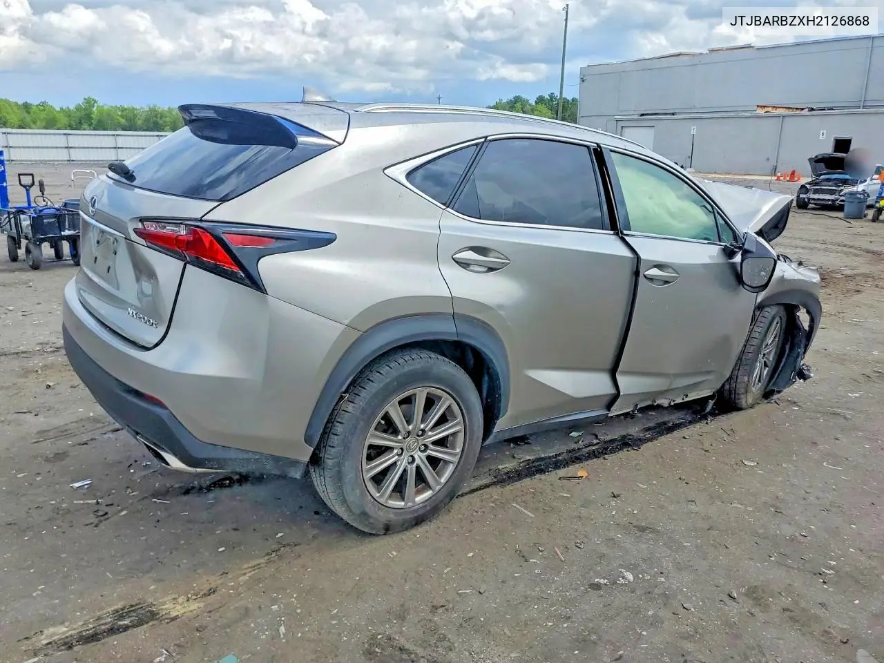 2017 Lexus Nx 200T Base VIN: JTJBARBZXH2126868 Lot: 62031746