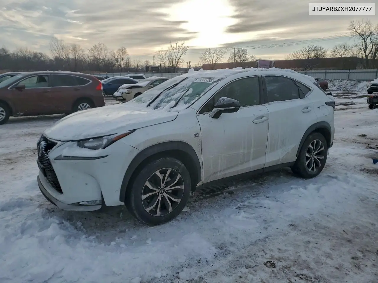 JTJYARBZXH2077777 2017 Lexus Nx 200T Base