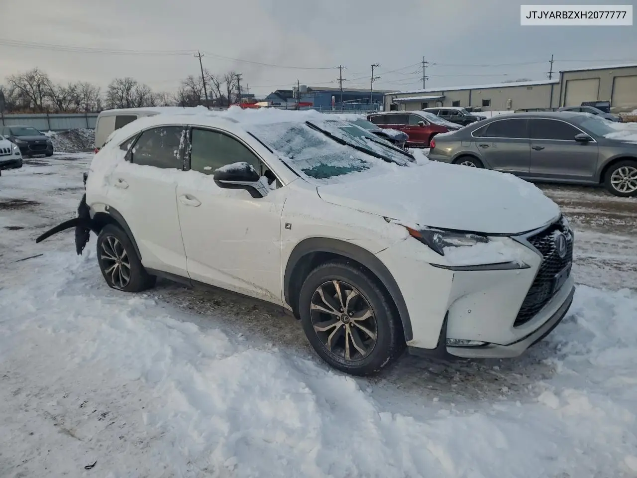 JTJYARBZXH2077777 2017 Lexus Nx 200T Base