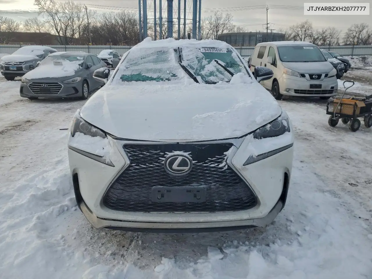 JTJYARBZXH2077777 2017 Lexus Nx 200T Base