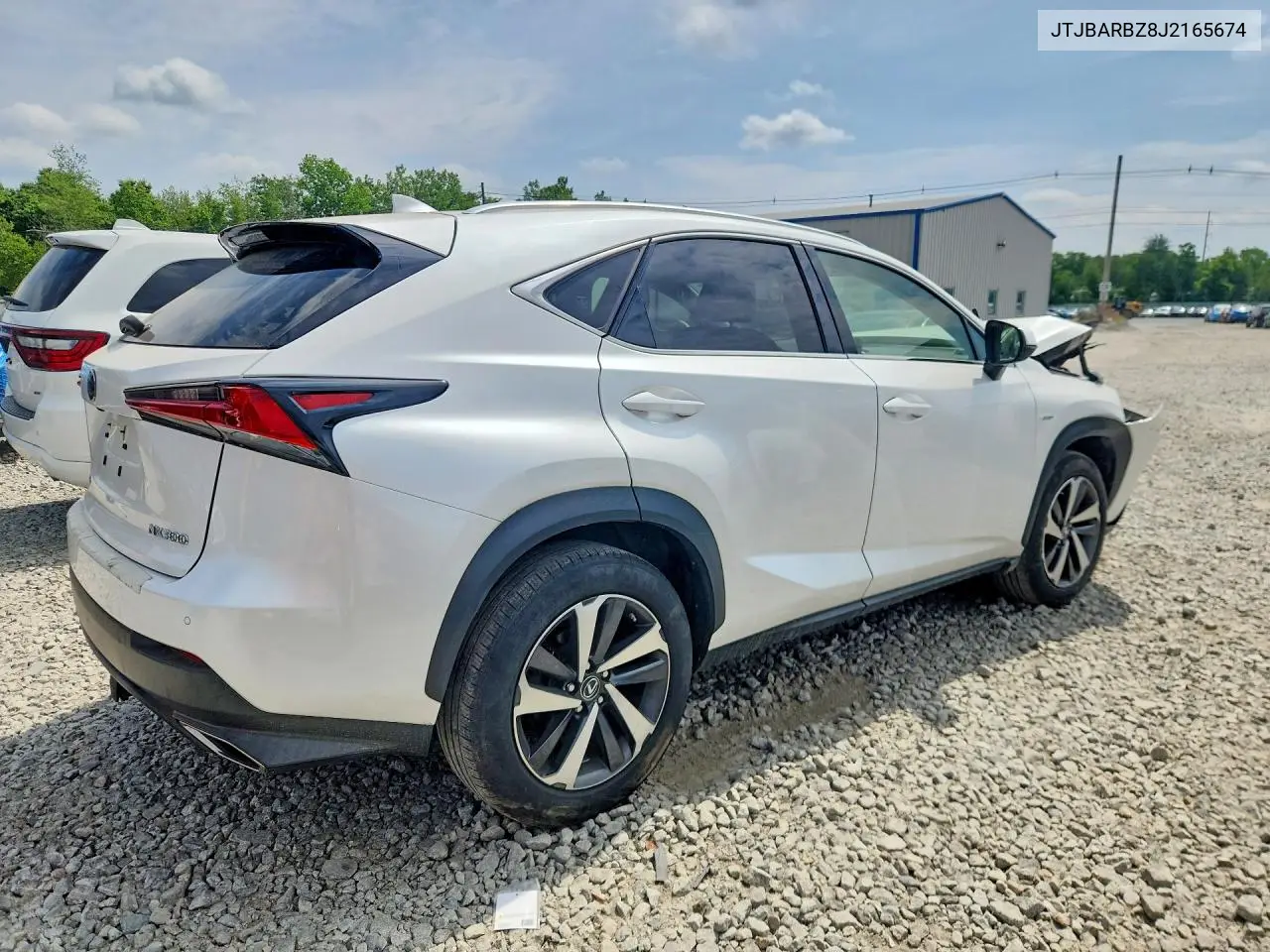 2018 Lexus Nx 300 Base VIN: JTJBARBZ8J2165674 Lot: 57313336