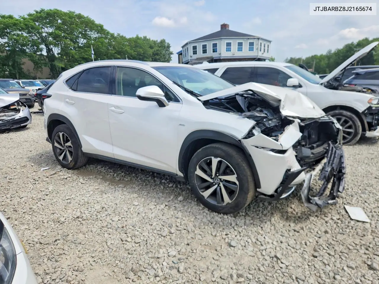2018 Lexus Nx 300 Base VIN: JTJBARBZ8J2165674 Lot: 57313336
