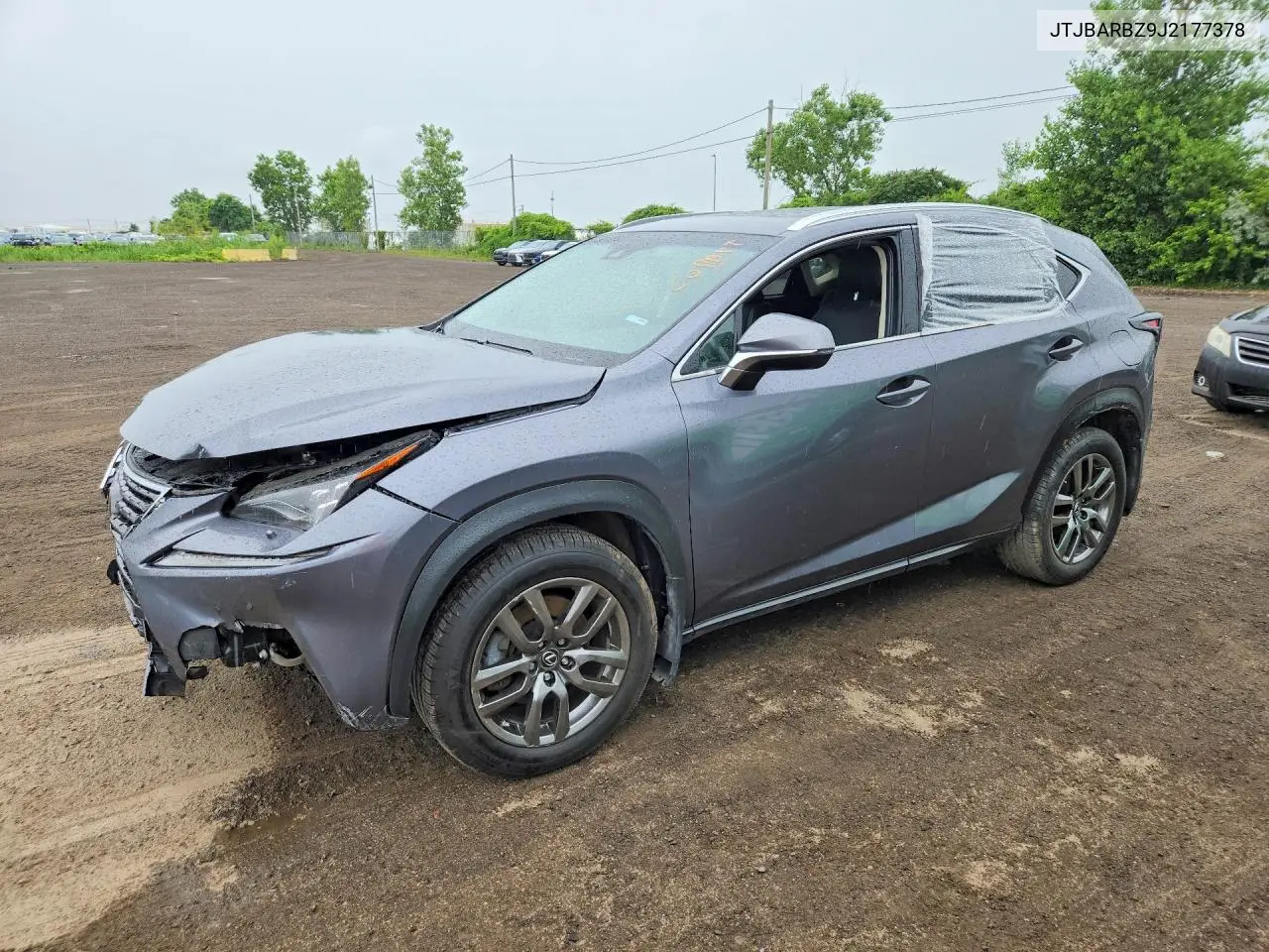 2018 Lexus Nx 300 Base VIN: JTJBARBZ9J2177378 Lot: 60239016
