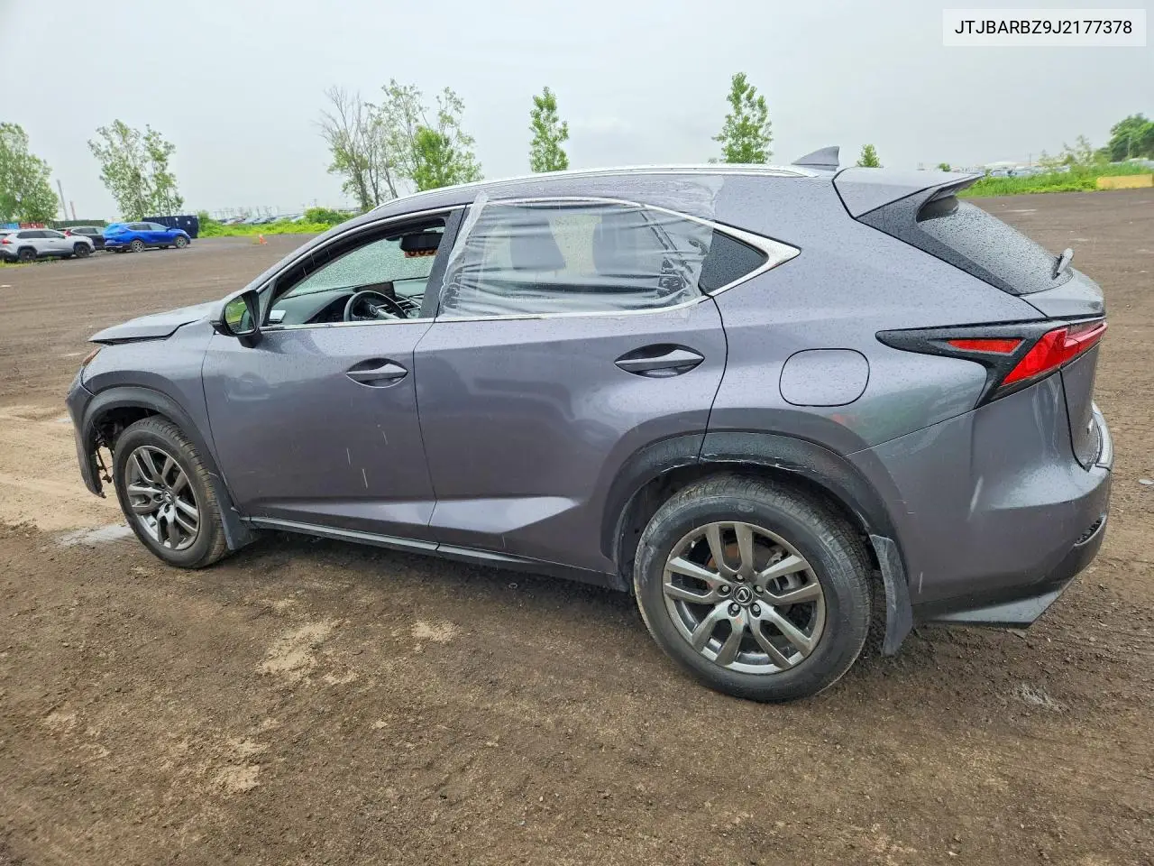 2018 Lexus Nx 300 Base VIN: JTJBARBZ9J2177378 Lot: 60239016