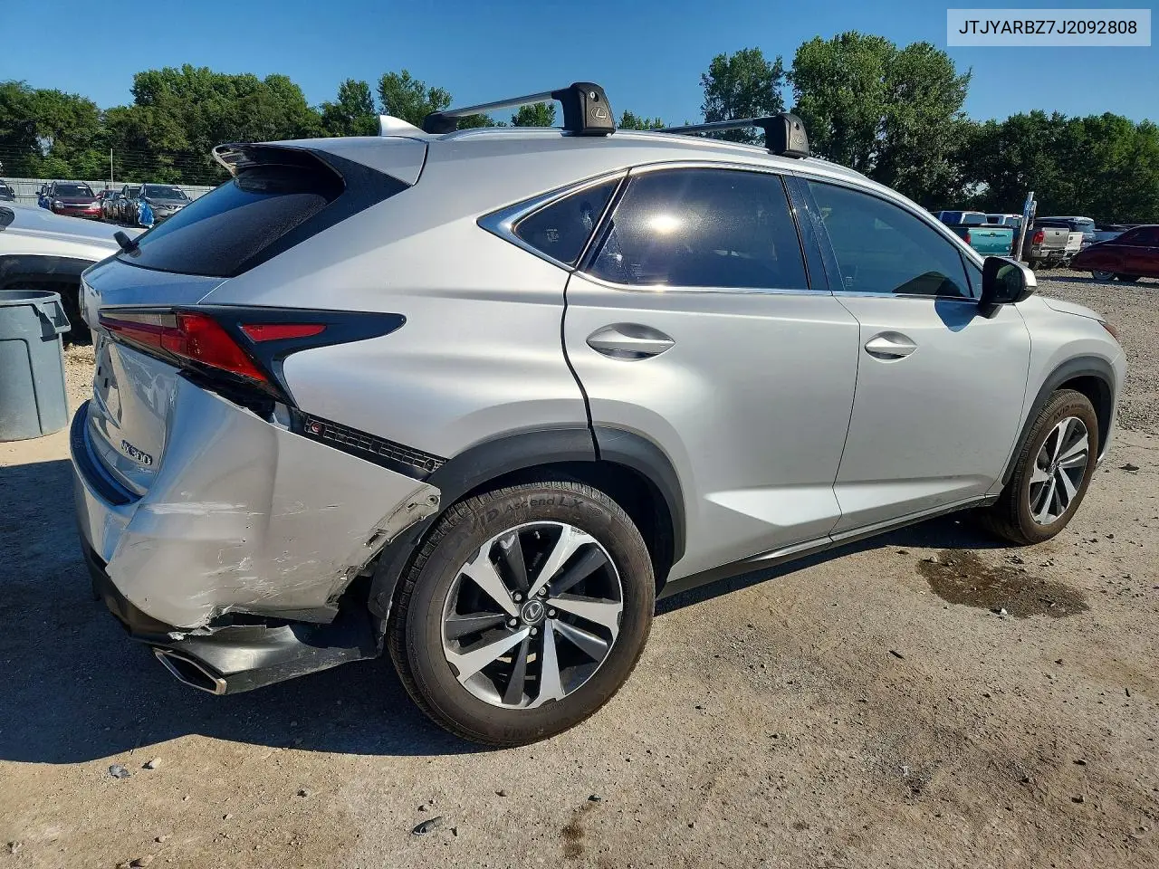 2018 Lexus Nx 300 Base VIN: JTJYARBZ7J2092808 Lot: 60817736