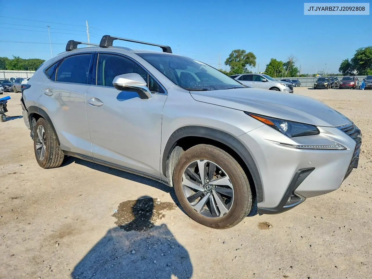 2018 Lexus Nx 300 Base VIN: JTJYARBZ7J2092808 Lot: 60817736