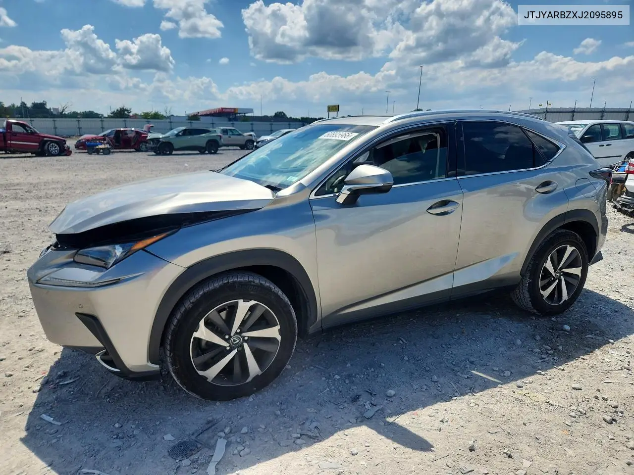 2018 Lexus Nx 300 Base VIN: JTJYARBZXJ2095895 Lot: 60895966
