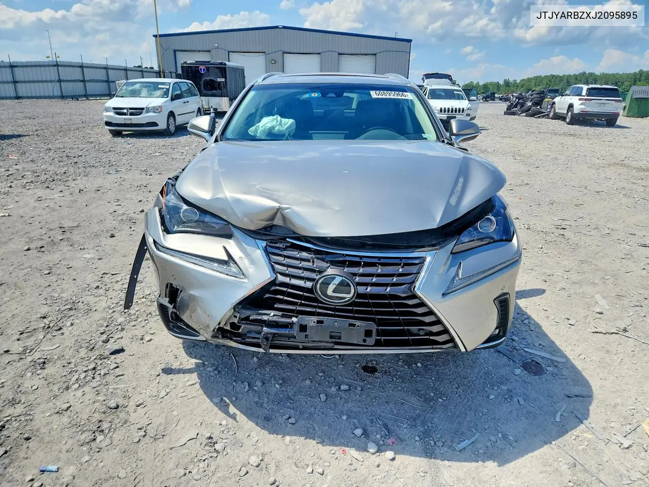 2018 Lexus Nx 300 Base VIN: JTJYARBZXJ2095895 Lot: 60895966