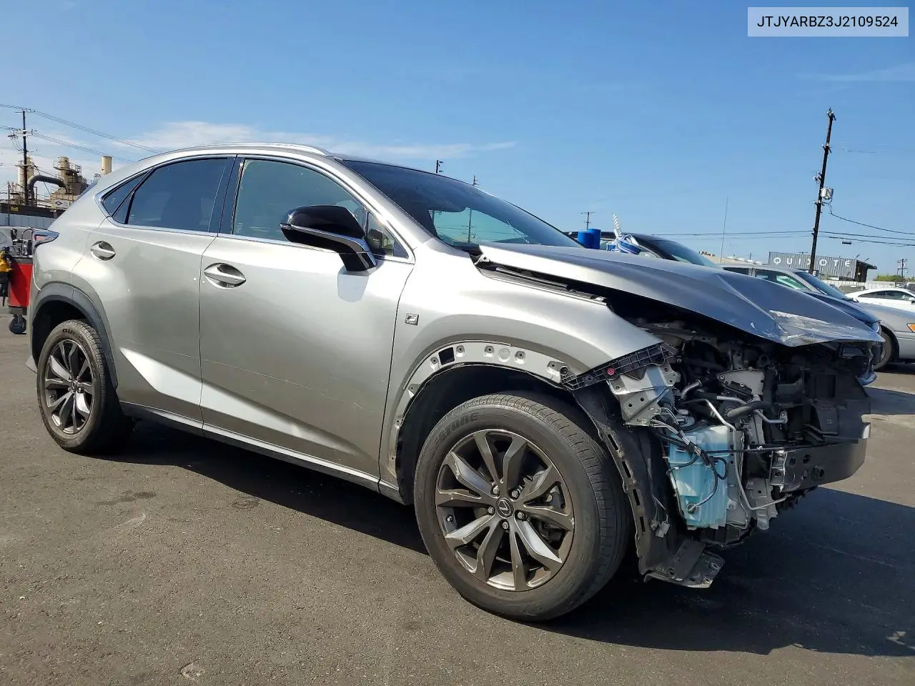 2018 Lexus Nx 300 F Sport VIN: JTJYARBZ3J2109524 Lot: 61779386