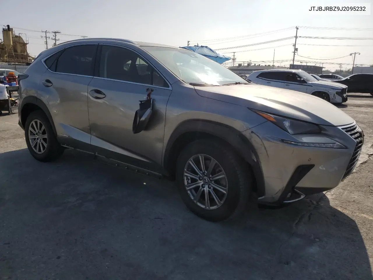 JTJBJRBZ9J2095232 2018 Lexus Nx 300H