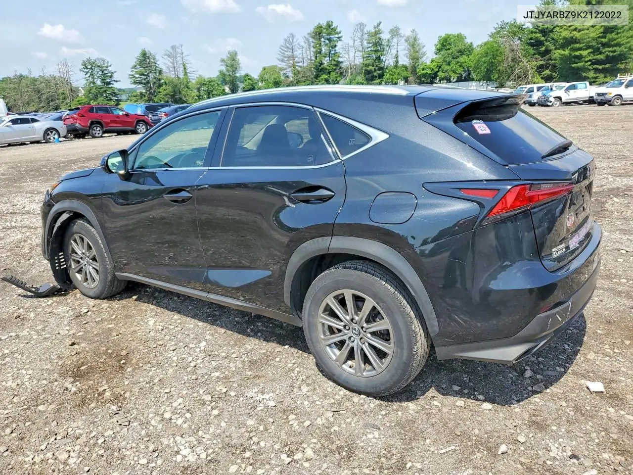 2019 Lexus Nx 300 Base VIN: JTJYARBZ9K2122022 Lot: 57054356