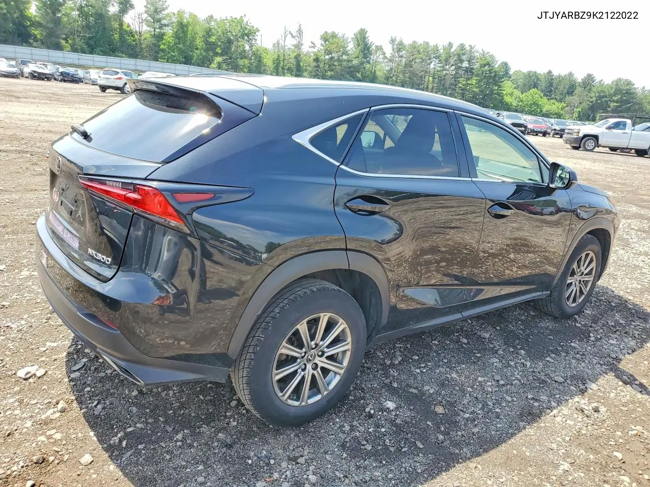 2019 Lexus Nx 300 Base VIN: JTJYARBZ9K2122022 Lot: 57054356