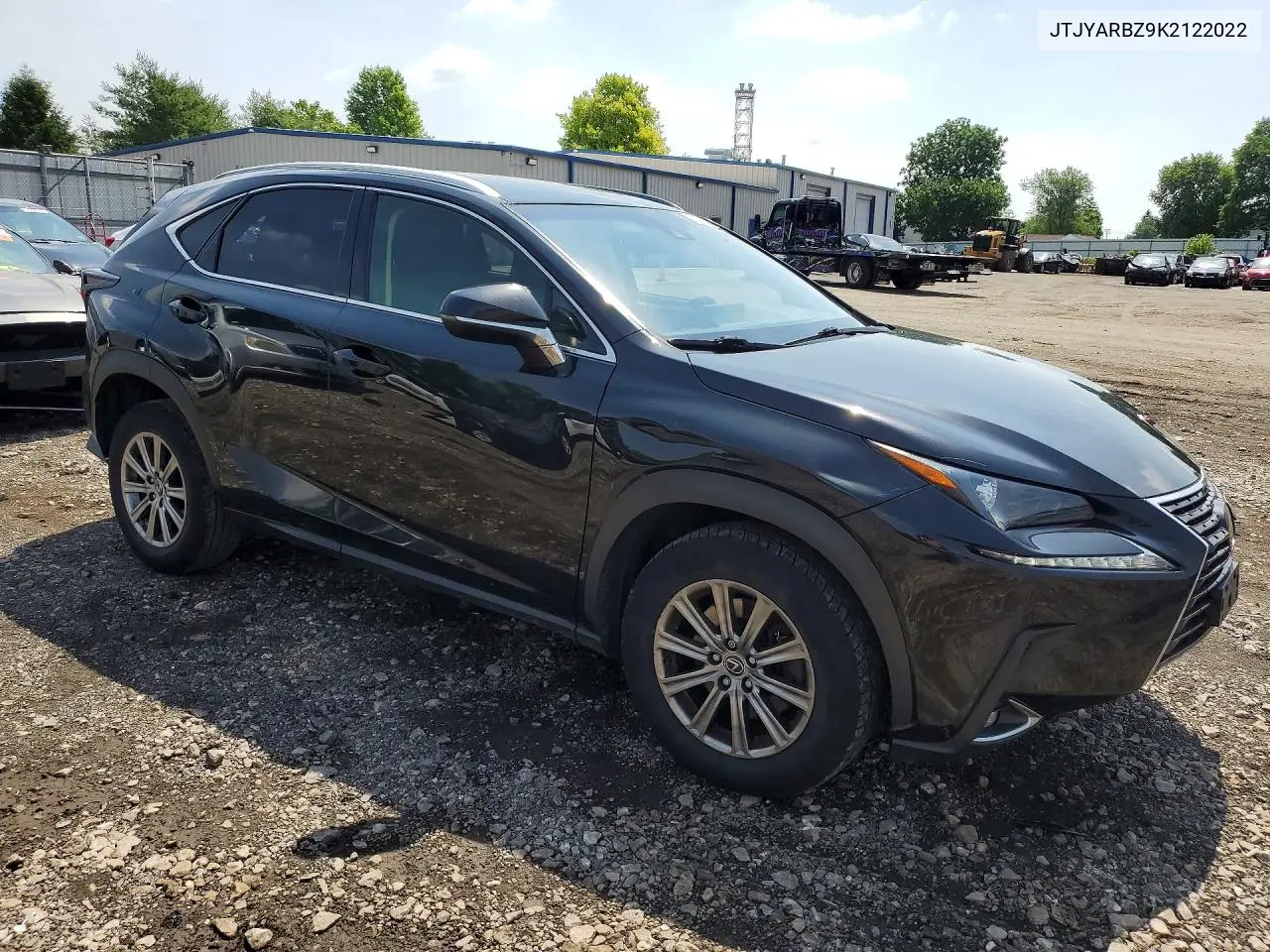 2019 Lexus Nx 300 Base VIN: JTJYARBZ9K2122022 Lot: 57054356