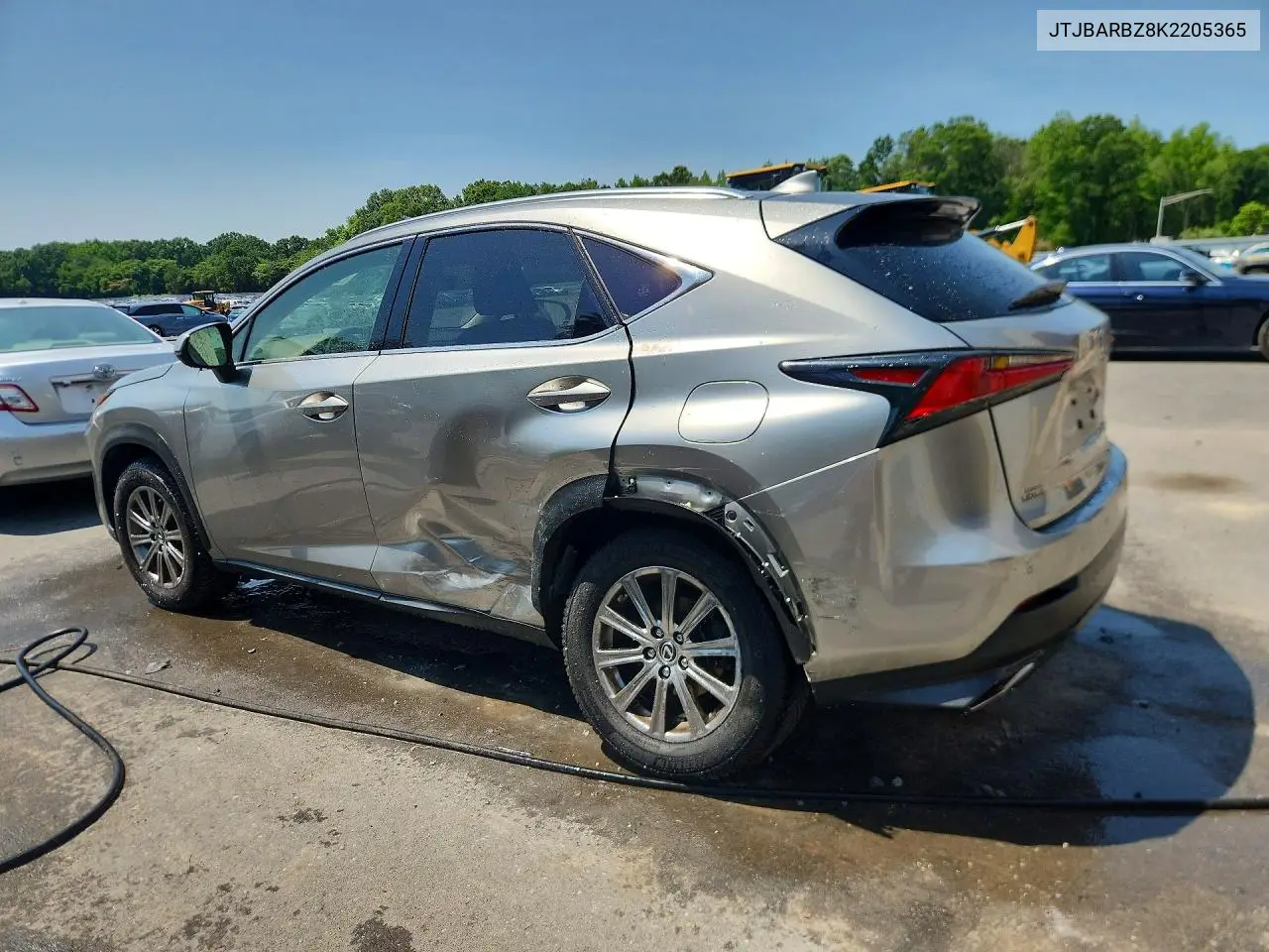 2019 Lexus Nx 300 Base VIN: JTJBARBZ8K2205365 Lot: 58881426