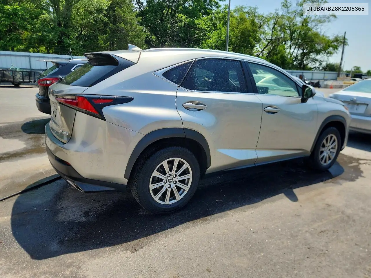 2019 Lexus Nx 300 Base VIN: JTJBARBZ8K2205365 Lot: 58881426