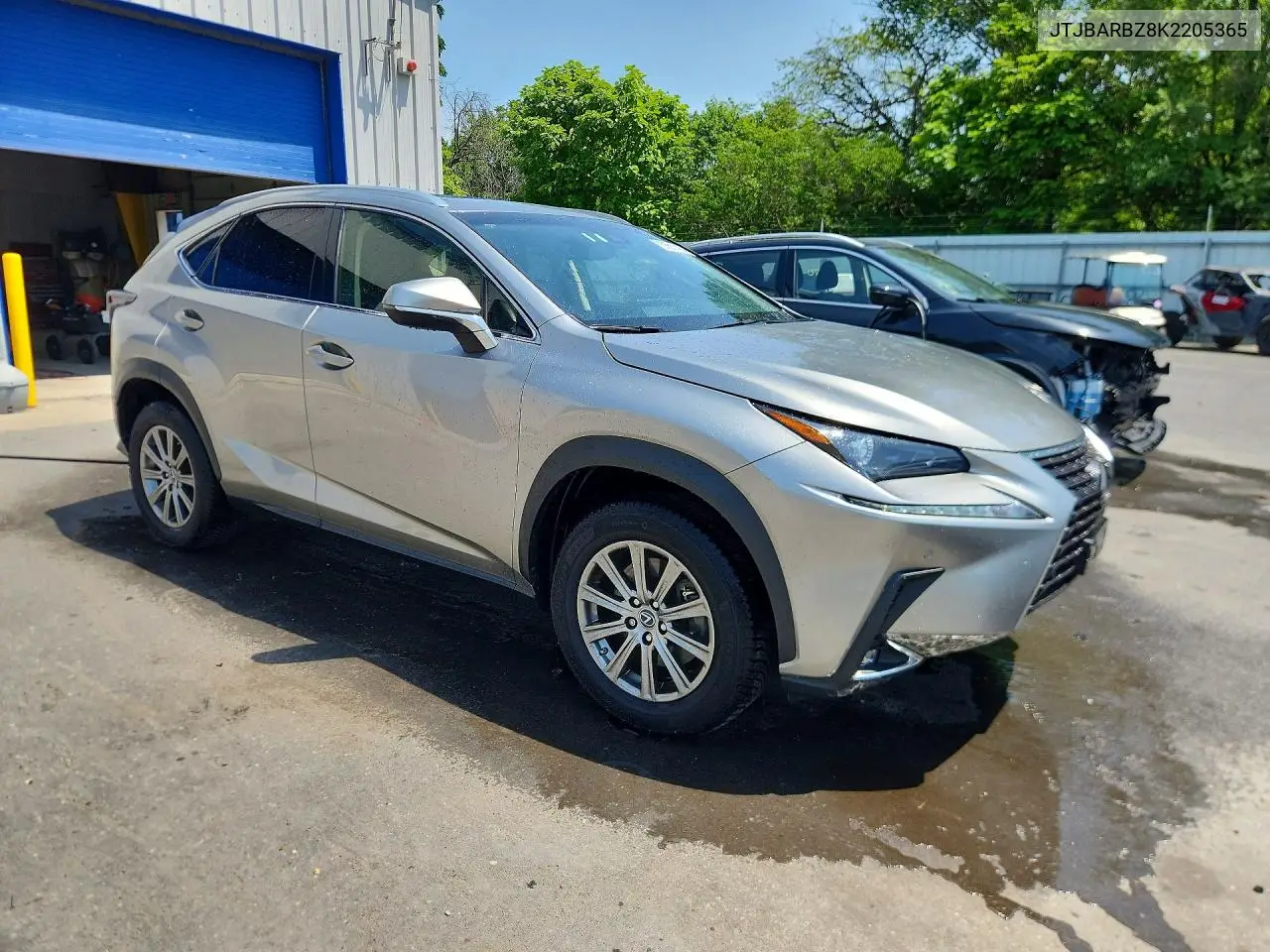 2019 Lexus Nx 300 Base VIN: JTJBARBZ8K2205365 Lot: 58881426