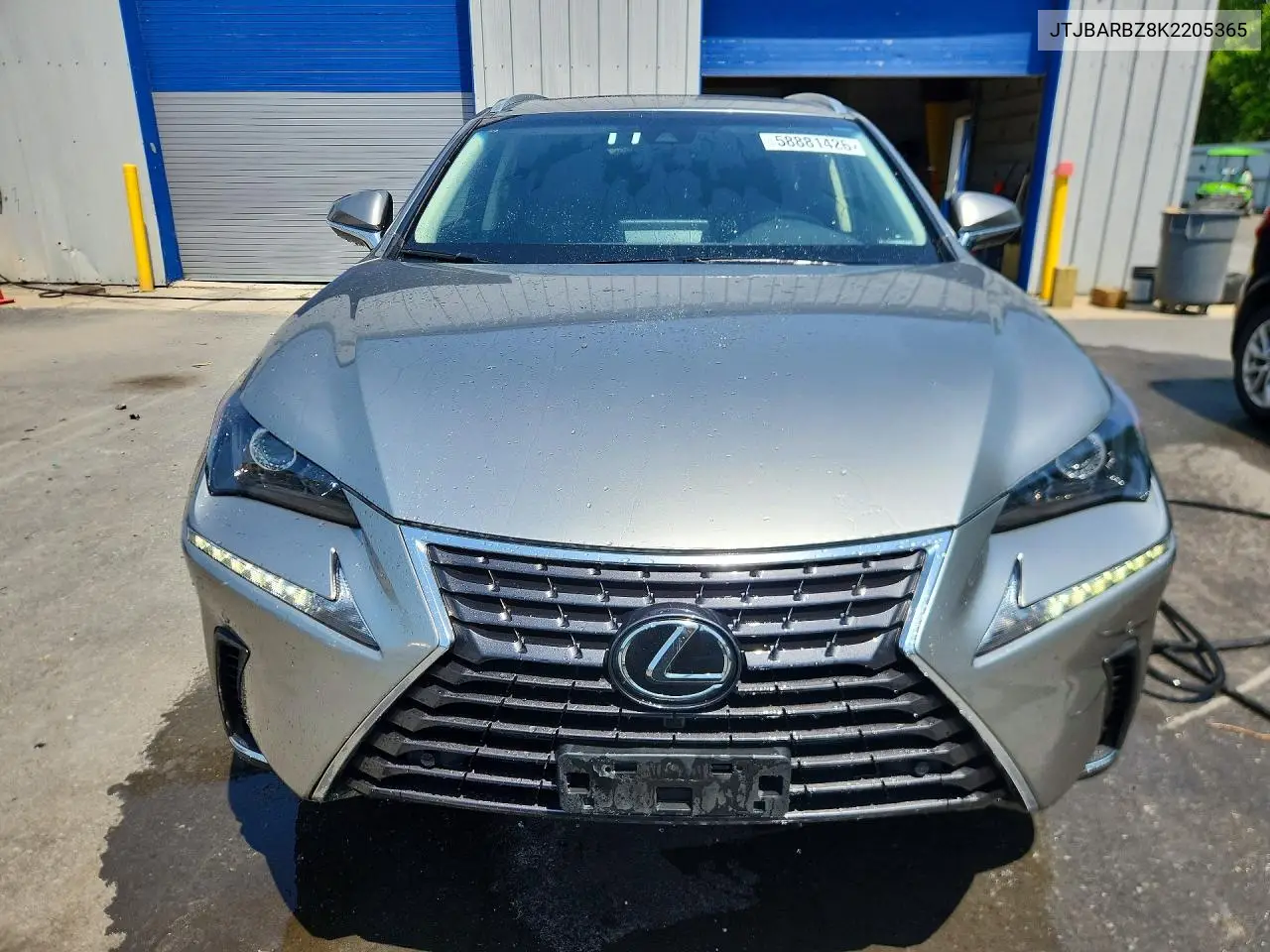 2019 Lexus Nx 300 Base VIN: JTJBARBZ8K2205365 Lot: 58881426
