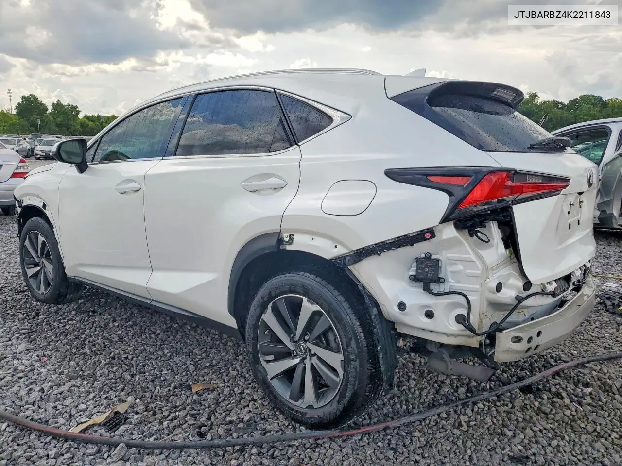 2019 Lexus Nx 300 Base VIN: JTJBARBZ4K2211843 Lot: 58973936
