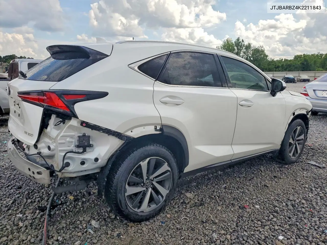 2019 Lexus Nx 300 Base VIN: JTJBARBZ4K2211843 Lot: 58973936