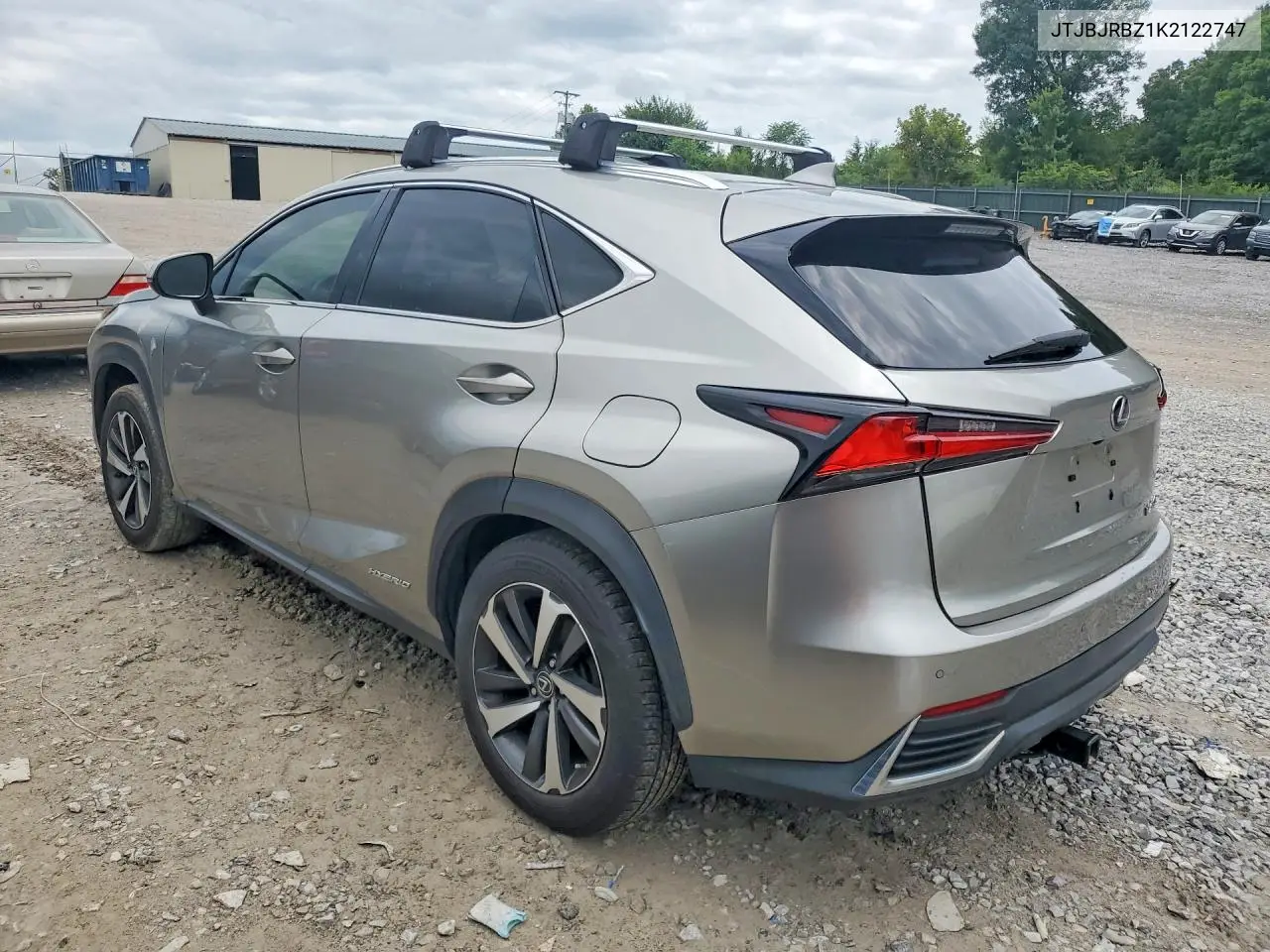 2019 Lexus Nx 300H VIN: JTJBJRBZ1K2122747 Lot: 59972086
